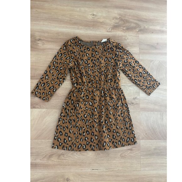 Hayden Girls knit cheetah print dress size M 7/8 - Picture 1 of 2